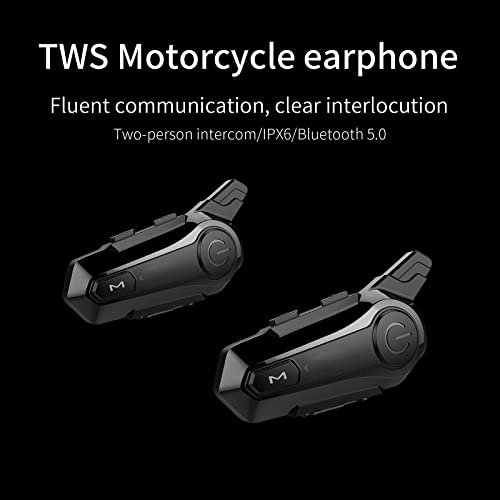 Auriculares Bluetooth para motocicleta, E1, 2 conductores