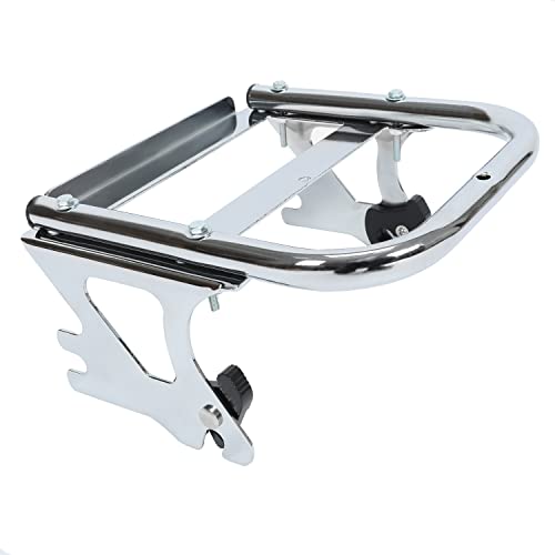 Tour Pack - Portaequipajes con herrajes de acoplamiento compatibles con Harley Touring 1997-2008