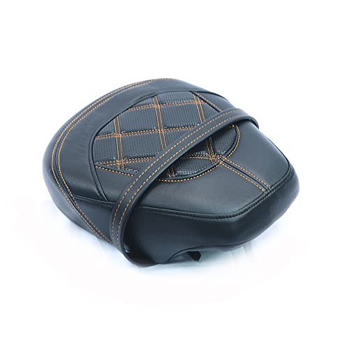 Juego de asiento de pasajero para Harley Touring Road King Street Glide Road Glide Electra Glide 2009-2021 asiento de conductor de cuero Pillion asiento de pasajero 09-21