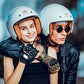 Royal M139 Open Face Motorcycle Helmet - Retro Motorcycle Helmets, Vintage & Classic Style, 3/4 Vespa Helmet, Multi-Sport Impact Protection with Unique Design for Adult Women and Men