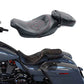 Juego de asiento de pasajero para Harley Touring Road King Street Glide Road Glide Electra Glide 2009-2021 asiento de conductor de cuero Pillion asiento de pasajero 09-21