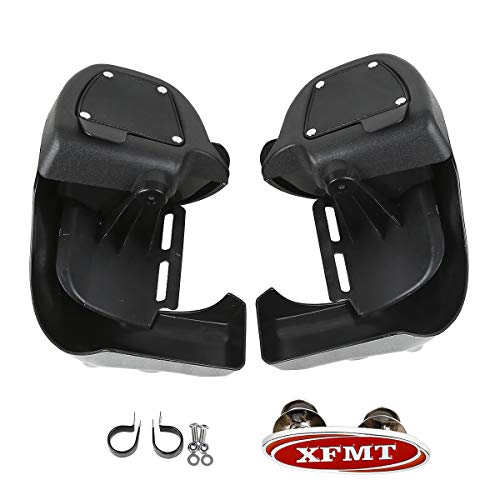 Carenadura inferior ventilada para las piernas tipo guantera, modelos FLT, FLHT, FLHTCU, FLHRC, Road King, Street Glide, Electra Glide, Ultra-Classic, Road Glide