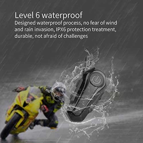 Auriculares Bluetooth para motocicleta, E1, 2 conductores