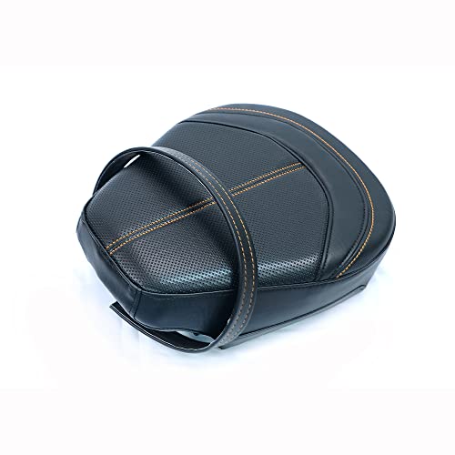 Juego de asiento de pasajero para Harley Touring Road King Street Glide Road Glide Electra Glide 2009-2021 asiento de conductor de cuero Pillion asiento de pasajero 09-21