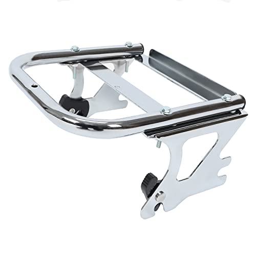 Tour Pack - Portaequipajes con herrajes de acoplamiento compatibles con Harley Touring 1997-2008