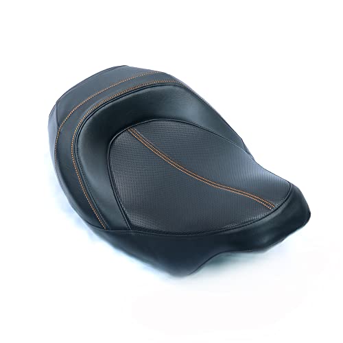 Juego de asiento de pasajero para Harley Touring Road King Street Glide Road Glide Electra Glide 2009-2021 asiento de conductor de cuero Pillion asiento de pasajero 09-21