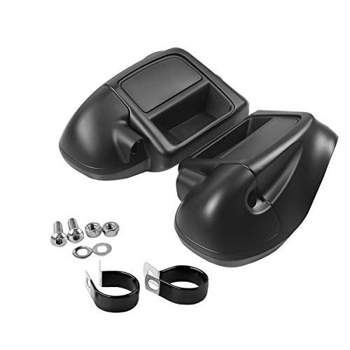 Carenadura inferior ventilada para las piernas tipo guantera, modelos FLT, FLHT, FLHTCU, FLHRC, Road King, Street Glide, Electra Glide, Ultra-Classic, Road Glide