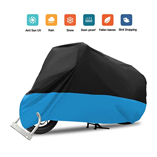 Funda impermeable para motocicleta de 116 pulgadas para Harley Davidson Street Glide Touring Road King Electra Glide Classic