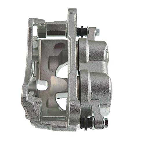 Conjunto de pinza de freno de disco con soporte compatible con Dodge Ram 2500 3500 2009-2018 delantero lateral 2-PC Set