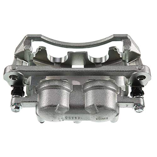 Conjunto de pinza de freno de disco con soporte compatible con Dodge Ram 2500 3500 2009-2018 delantero lateral 2-PC Set