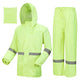 Traje Impermeable para hombres y mujeres, transpirables, con tiras reflectivas