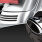 Vance & Hines 16763 Twin Slash 4 Rounds Chrome Slip On Silenciadores para Harley-Davidson Touring 1995-2016 Bikes