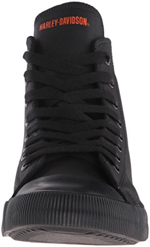Harley-Davidson Footwear Men's Baxter Sneaker, Black/White