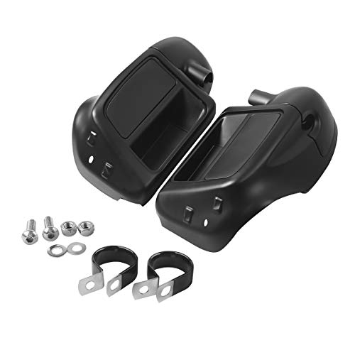 Carenadura inferior ventilada para las piernas tipo guantera, modelos FLT, FLHT, FLHTCU, FLHRC, Road King, Street Glide, Electra Glide, Ultra-Classic, Road Glide