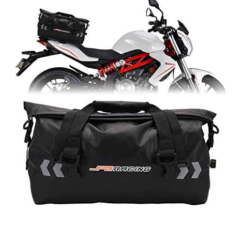 Bolsa de asiento para motocicleta, doble uso, impermeable, bolsa de almacenamiento, bolsa para guardar el casco