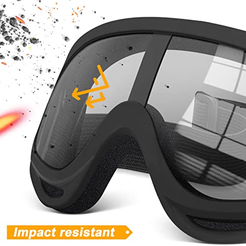 2 pares de gafas de moto compatible con cascocasco