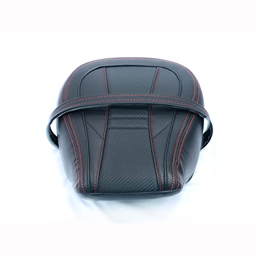 Juego de asiento de pasajero para Harley Touring Road King Street Glide Road Glide Electra Glide 2009-2021 asiento de conductor de cuero Pillion asiento de pasajero 09-21