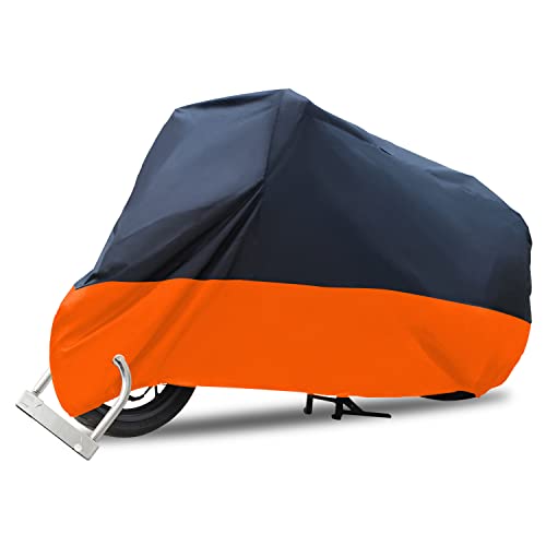 Funda impermeable para motocicleta de 116 pulgadas para Harley Davidson Street Glide Touring Road King Electra Glide Classic