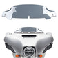 Amazicha 7" Smoke Wave Windshield Windscreen Compatible for 2014-2023 Harley Davidson Touring Street Glide/Electra Glide/Ultra Limited/Tri Glide FLHT FLHX FLHXS FLHTK (Tint)