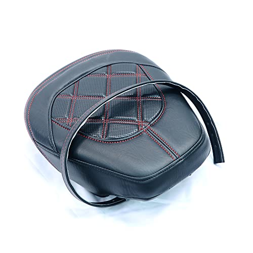Juego de asiento de pasajero para Harley Touring Road King Street Glide Road Glide Electra Glide 2009-2021 asiento de conductor de cuero Pillion asiento de pasajero 09-21