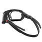 Gafas de sol acolchadas para motocicleta, antiempañamiento, a prueba de polvo y viento