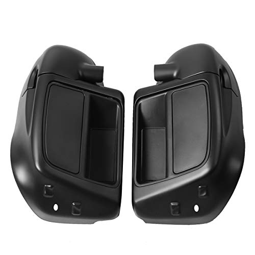 Carenadura inferior ventilada para las piernas tipo guantera, modelos FLT, FLHT, FLHTCU, FLHRC, Road King, Street Glide, Electra Glide, Ultra-Classic, Road Glide