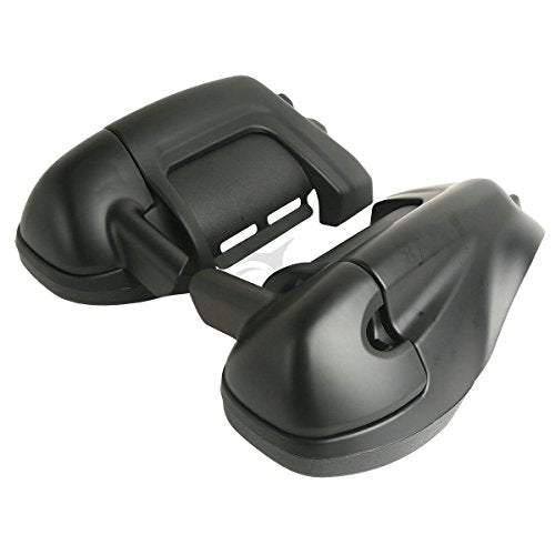Carenadura inferior ventilada para las piernas tipo guantera, modelos FLT, FLHT, FLHTCU, FLHRC, Road King, Street Glide, Electra Glide, Ultra-Classic, Road Glide