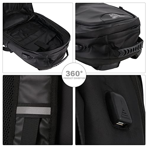 Bolsa de asiento para motocicleta, doble uso, impermeable, bolsa de almacenamiento, bolsa para guardar el casco