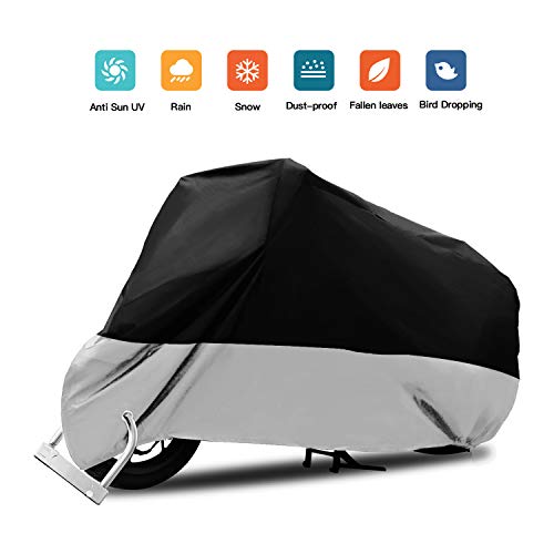 Funda impermeable para motocicleta de 116 pulgadas para Harley Davidson Street Glide Touring Road King Electra Glide Classic