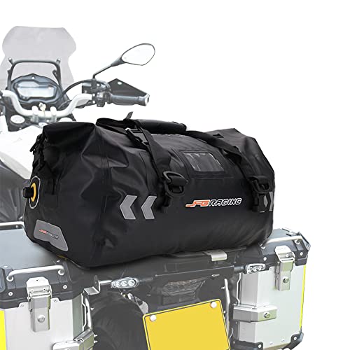 Bolsa de asiento para motocicleta, doble uso, impermeable, bolsa de almacenamiento, bolsa para guardar el casco