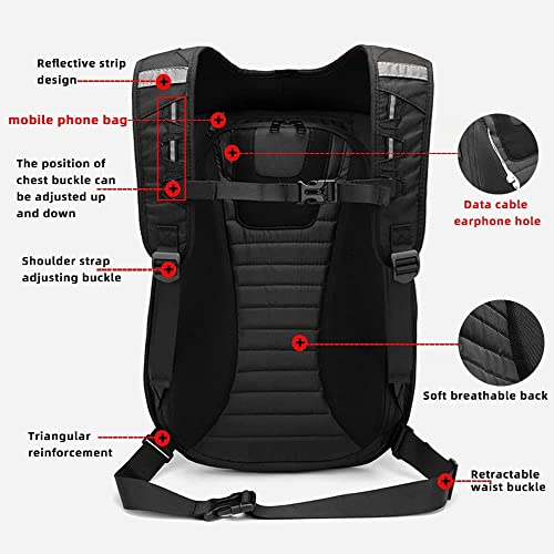 Bolsa de asiento para motocicleta, doble uso, impermeable, bolsa de almacenamiento, bolsa para guardar el casco