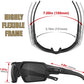Gafas de sol acolchadas para motocicleta, antiempañamiento, a prueba de polvo y viento