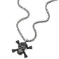 Collar con colgante de calavera