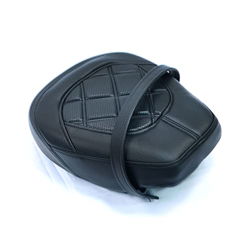 Juego de asiento de pasajero para Harley Touring Road King Street Glide Road Glide Electra Glide 2009-2021 asiento de conductor de cuero Pillion asiento de pasajero 09-21