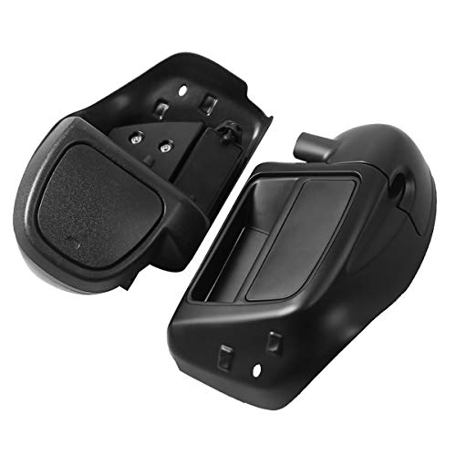 Carenadura inferior ventilada para las piernas tipo guantera, modelos FLT, FLHT, FLHTCU, FLHRC, Road King, Street Glide, Electra Glide, Ultra-Classic, Road Glide