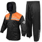 Traje de lluvia para hombre y mujer, chaqueta y pantalón, diseño reflectante e impermeable
