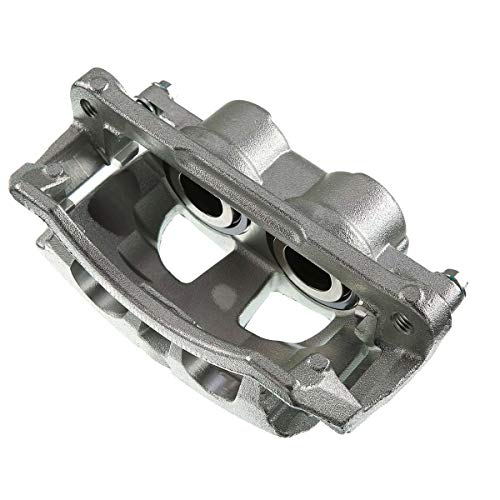 Conjunto de pinza de freno de disco con soporte compatible con Dodge Ram 2500 3500 2009-2018 delantero lateral 2-PC Set