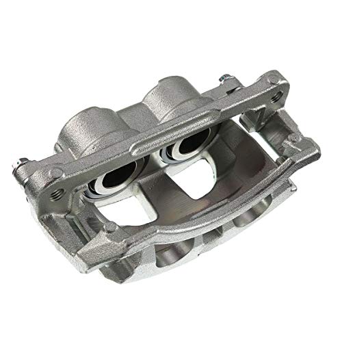 Conjunto de pinza de freno de disco con soporte compatible con Dodge Ram 2500 3500 2009-2018 delantero lateral 2-PC Set