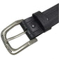 Harley-Davidson Men's Road Trip Genuine Leather Belt, Antique Nickel Buckle (44)