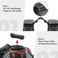 Alforjas para motocicleta, 30 L de gran capacidad, bolsas de sillín para motocicletas, bolsa de equipaje de motocicleta de piel sintética para Sportster Softail Dyna
