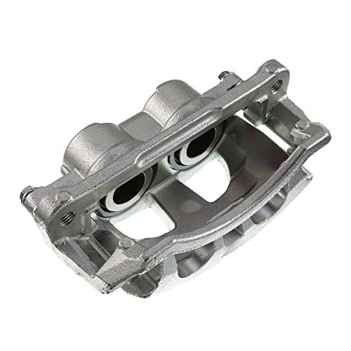 Conjunto de pinza de freno de disco con soporte compatible con Dodge Ram 2500 3500 2009-2018 delantero lateral 2-PC Set