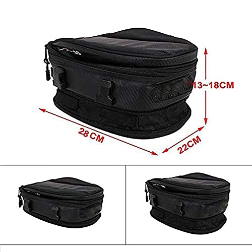 Bolsa de asiento para motocicleta, doble uso, impermeable, bolsa de almacenamiento, bolsa para guardar el casco