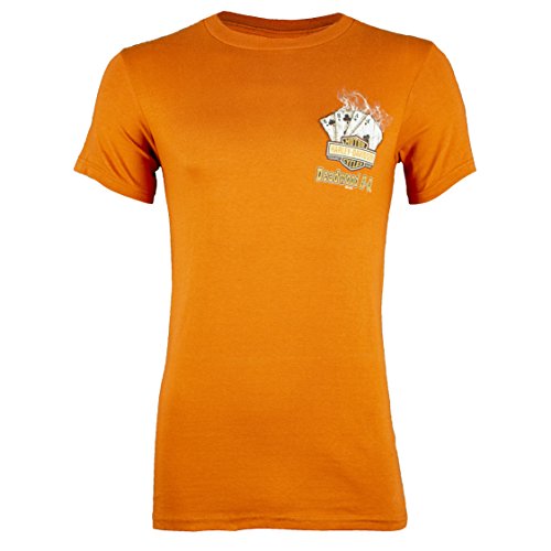 Harley-Davidson Deadwood Hickok T-Shirt (Large, Texas Orange)