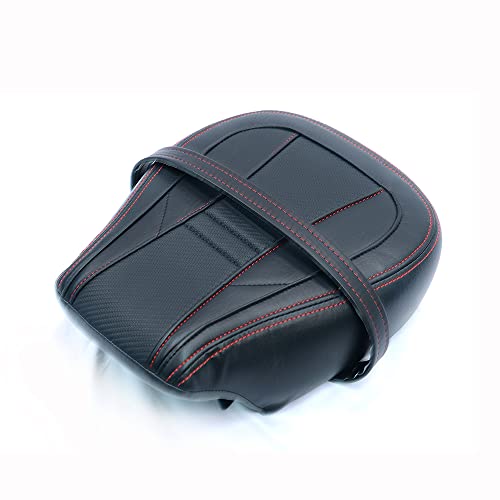 Juego de asiento de pasajero para Harley Touring Road King Street Glide Road Glide Electra Glide 2009-2021 asiento de conductor de cuero Pillion asiento de pasajero 09-21