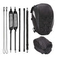 Bolsa de asiento para motocicleta, doble uso, impermeable, bolsa de almacenamiento, bolsa para guardar el casco