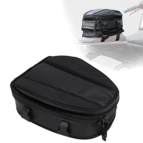 Bolsa de asiento para motocicleta, doble uso, impermeable, bolsa de almacenamiento, bolsa para guardar el casco