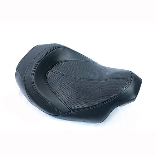 Juego de asiento de pasajero para Harley Touring Road King Street Glide Road Glide Electra Glide 2009-2021 asiento de conductor de cuero Pillion asiento de pasajero 09-21