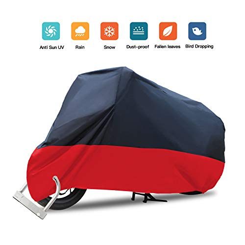 Funda impermeable para motocicleta de 116 pulgadas para Harley Davidson Street Glide Touring Road King Electra Glide Classic