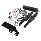 Kit de suspensión trasero Aire Rider + tanque de aire para Harley Touring 1994-2021 Road King FLHR Street Electra Glide FLHX FLHT Ultra Classic FLHTCU FLHTK FLHTP FLHTK Policía FLHTP FLHTK FLHTP