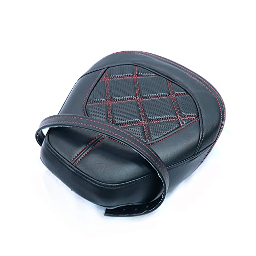 Juego de asiento de pasajero para Harley Touring Road King Street Glide Road Glide Electra Glide 2009-2021 asiento de conductor de cuero Pillion asiento de pasajero 09-21